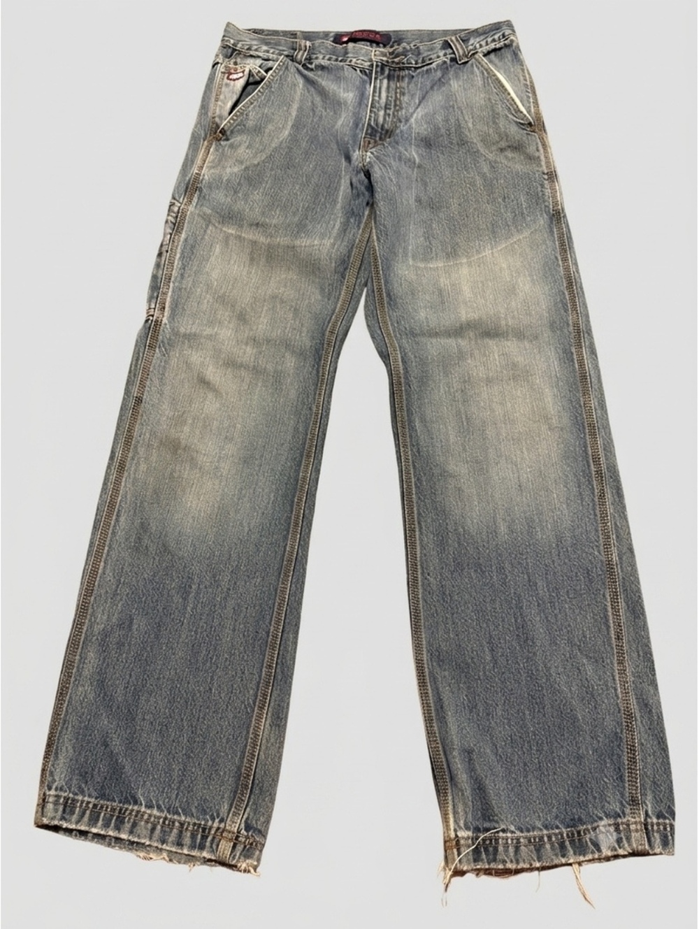 Vintage MECCA Jeans Mens 32x32 Medium Wash Carpenter Denim Workwear Streetwear